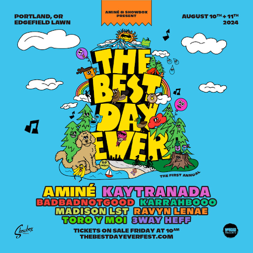 Aminé Announces The Best Day Ever, New Portland Music Festival